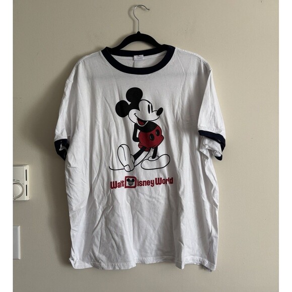 NWOT‎ Official Disney Shirt Womens XXL Plus Size Cotton Mickey Mouse - Picture 1 of 5